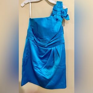 David’s Bridal one shoulder dress NWT